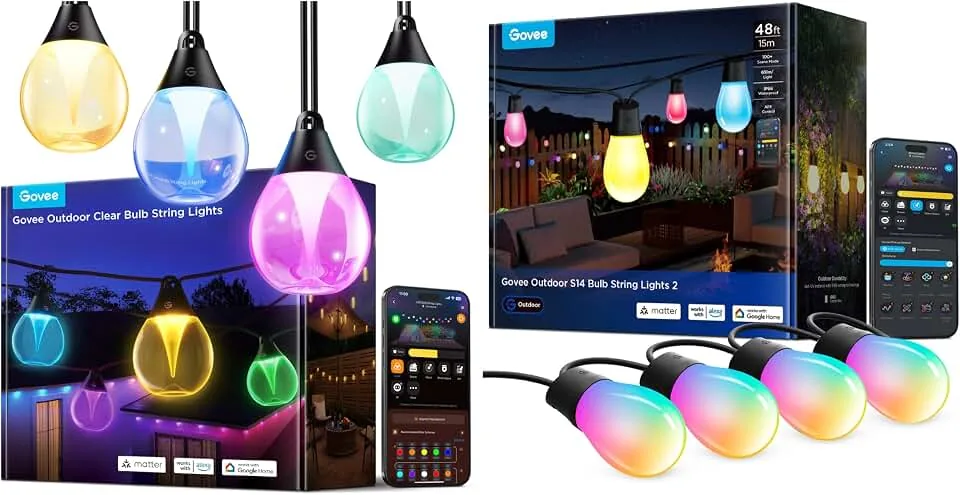 Govee Outdoor S14 Bulb String Lights 2