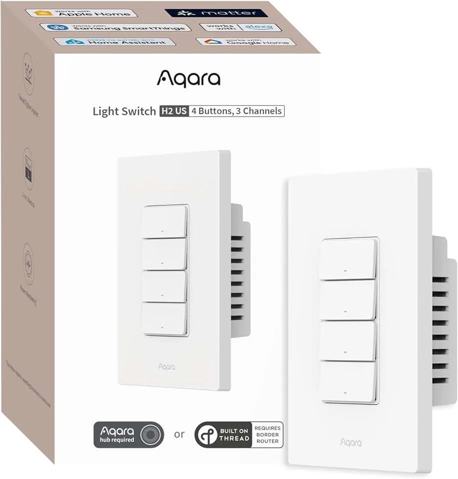 Light Switch H2 JP (2 Buttons, 1 Channel)