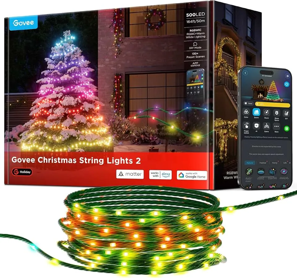Govee Christmas 2-in-1 String Lights
